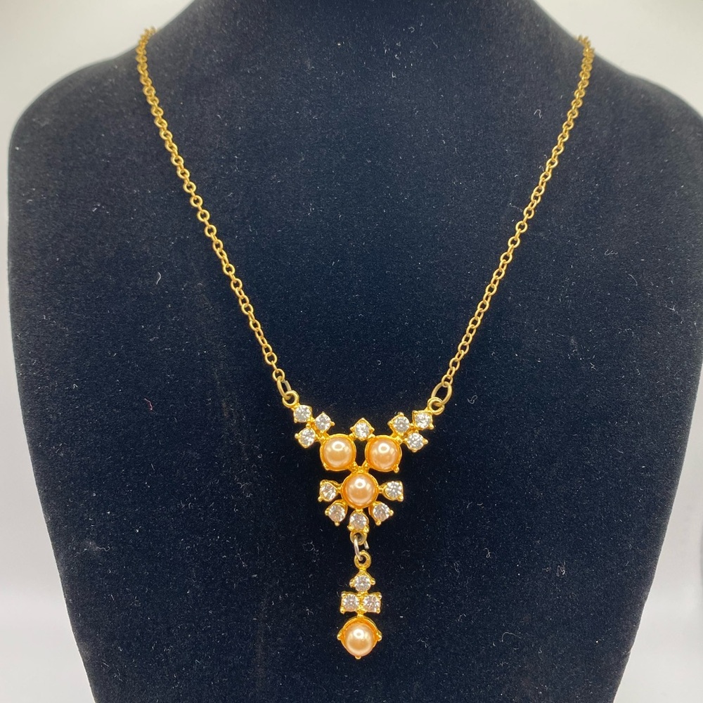 Gold Drop Necklace